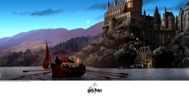 Journey to Hogwarts by Jim Salvati