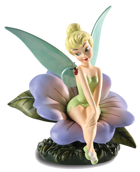Enchanting Encounter Tinker Bell Disney Sculpture from the retired Walt Disney Classics Collection gift idea for $150