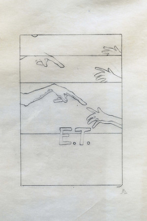E.T. Small Hands 6 - original production concept art