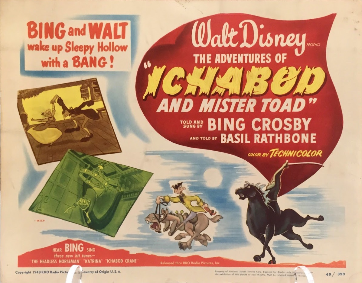 The title lobby card from Ichabod and Mr. Toad in the gallery