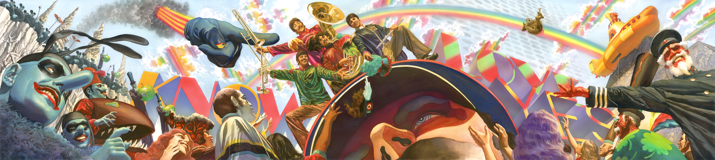 We all live in a yellow Submarine Alex Ross