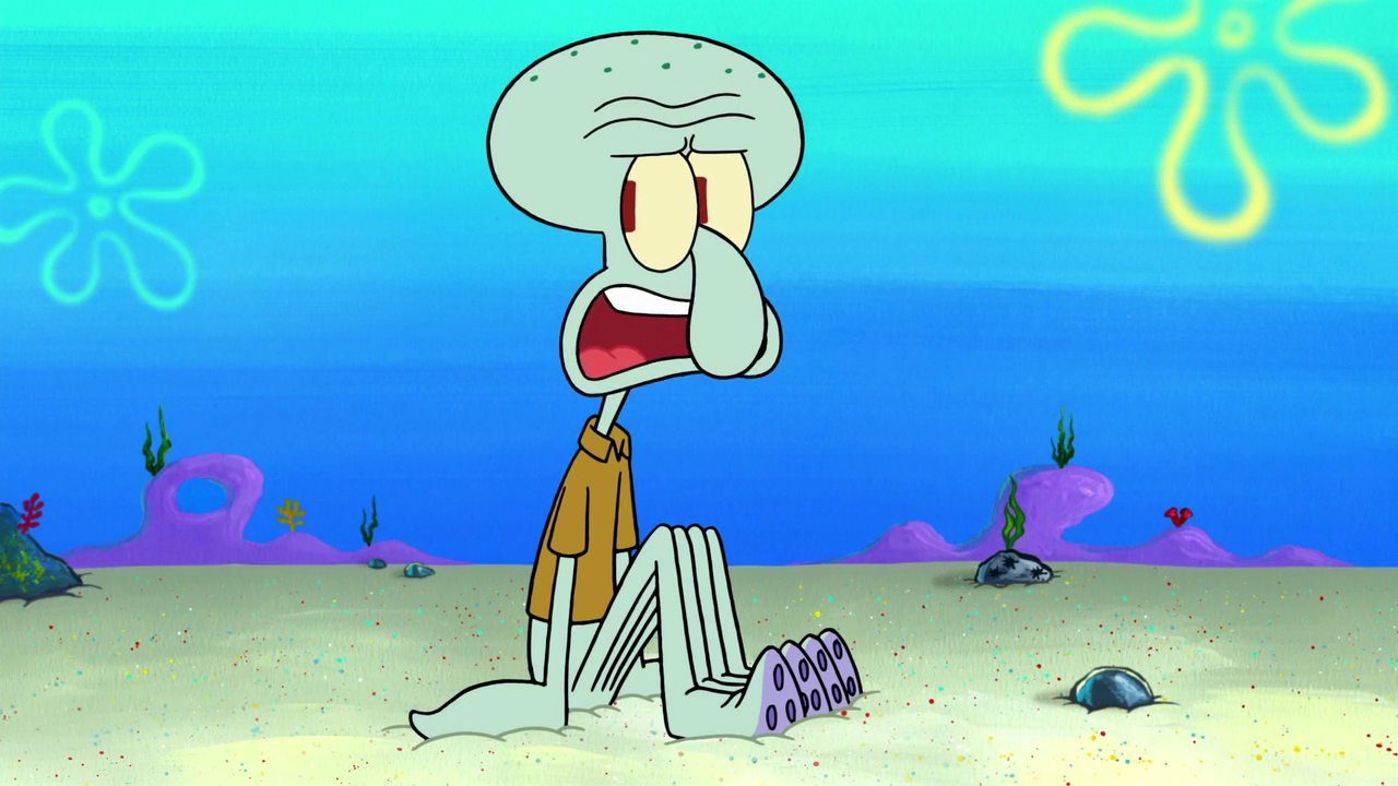 Squidward Tentacles Original And Limited Edition Art