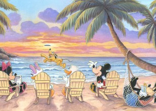 mickey mouse beach