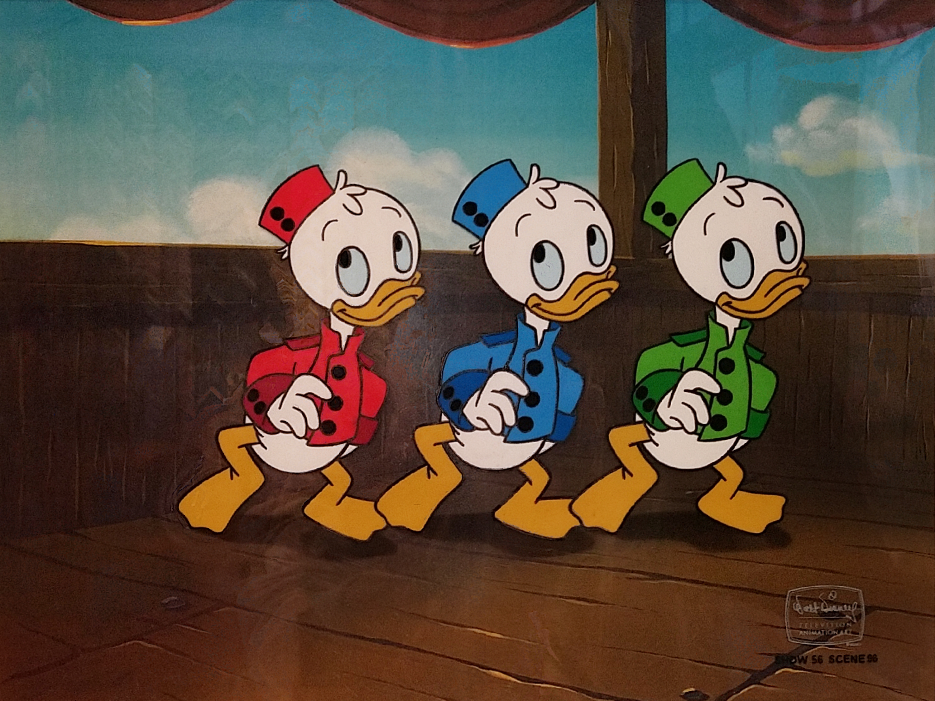 Huey, Dewey, and Louie Original and Limited Edition Art
