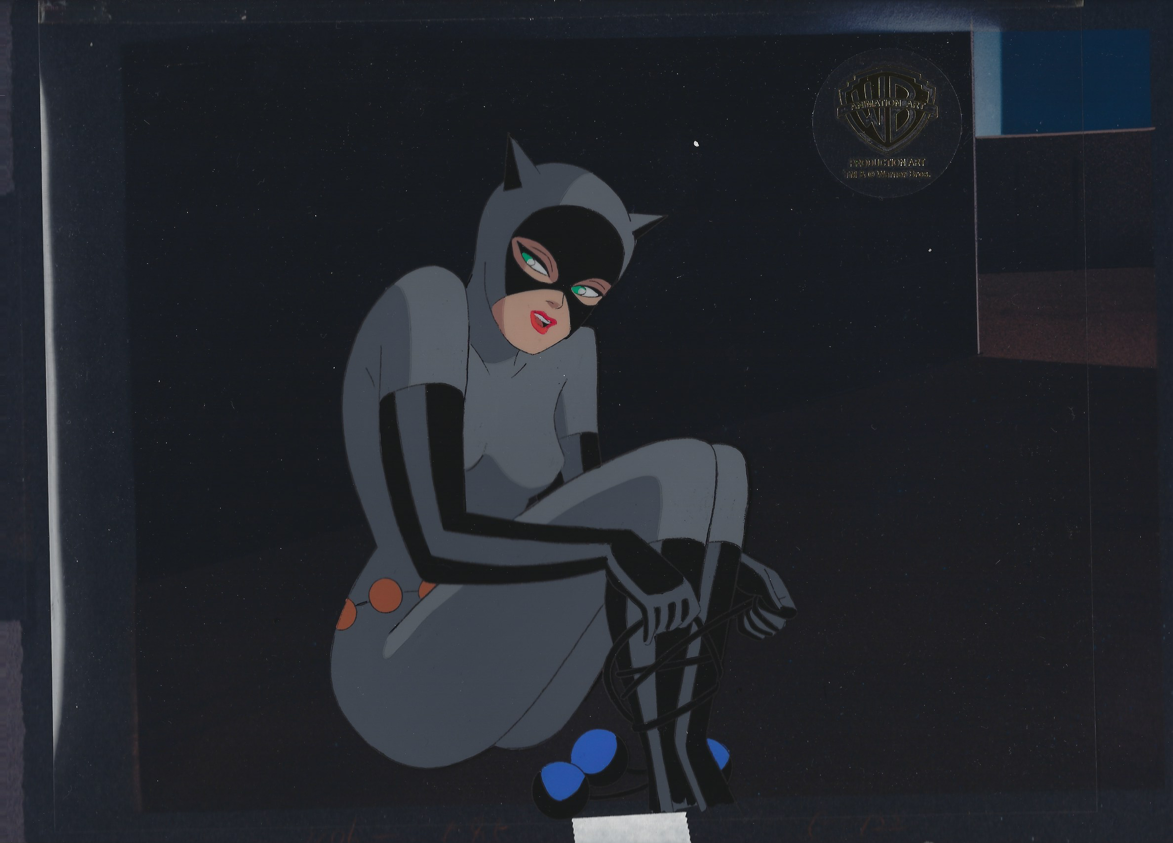 Catwoman Original Cel from Batgirl Returns Batman the Animated Series