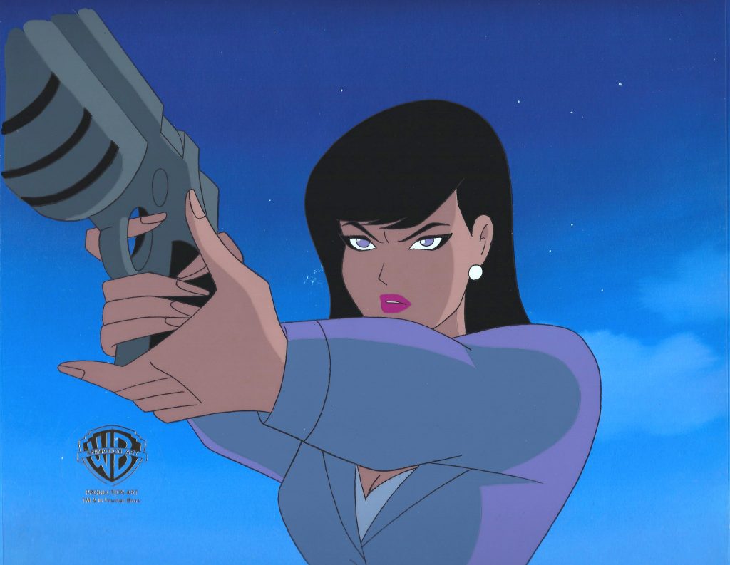 Lois Lane Original Production Cel From Superman The Animated Series