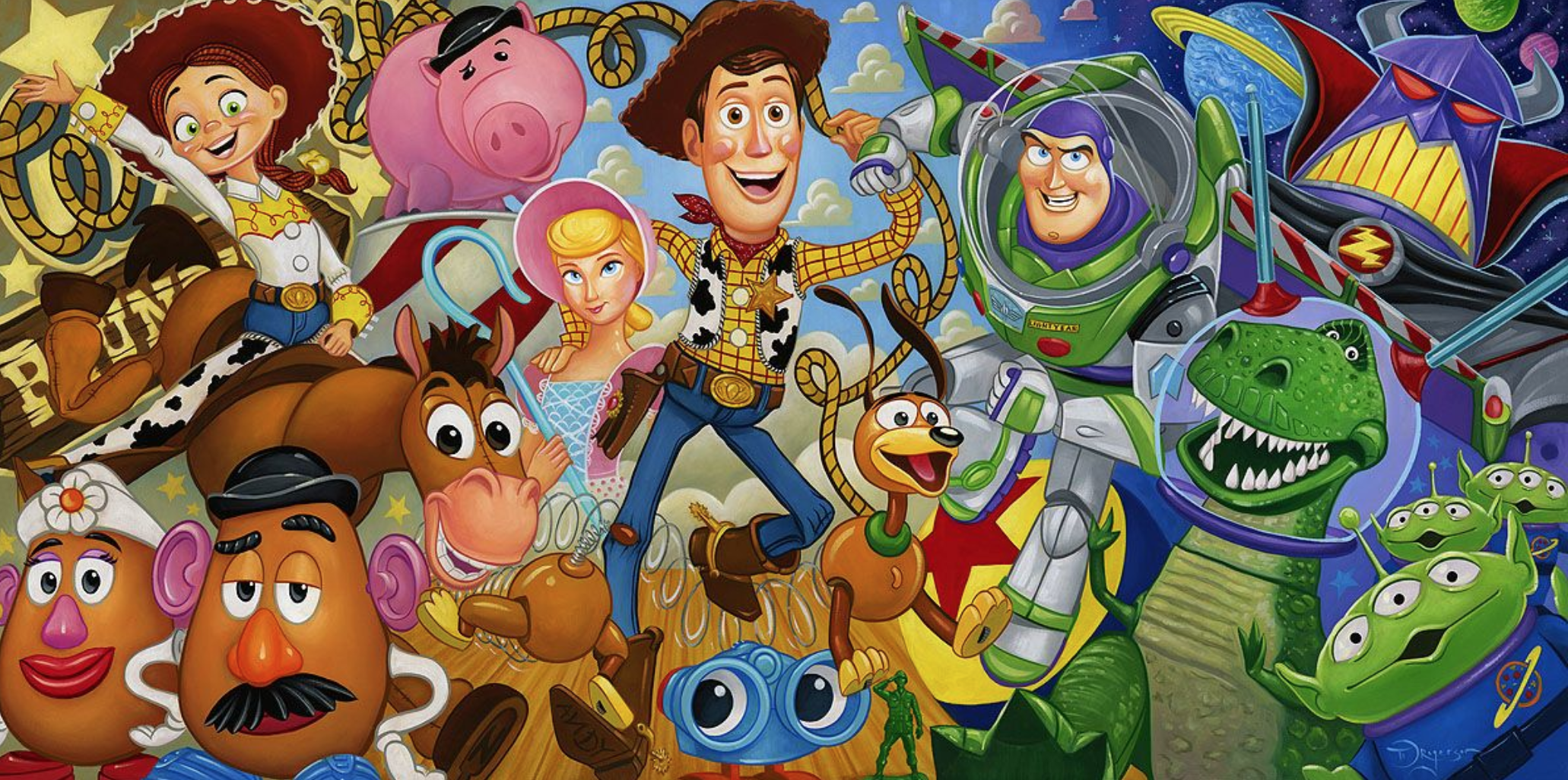 cast-of-toys-toy-story-embellished-gicl-e-on-canvas-by-tim-rogerson