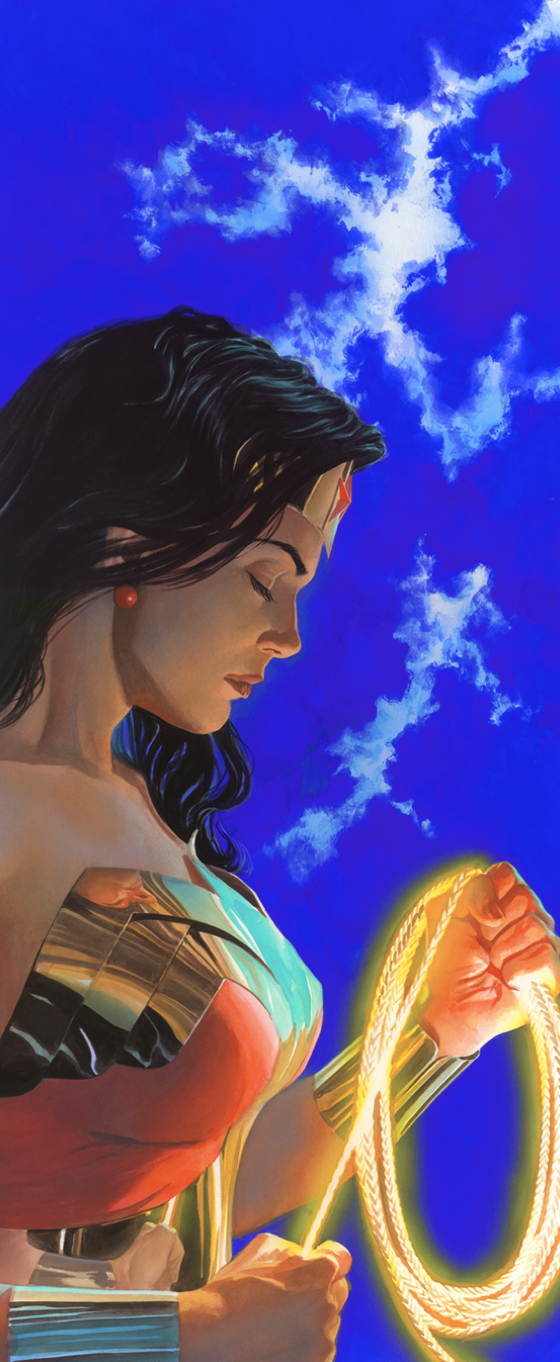Gods: Wonder Woman Giclee on Canvas by Alex Ross