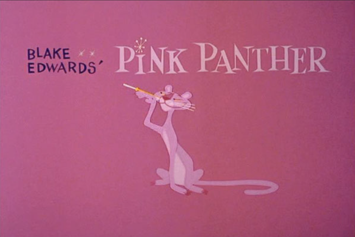 Are these the names of Pink Panther cartoons or paint colors?